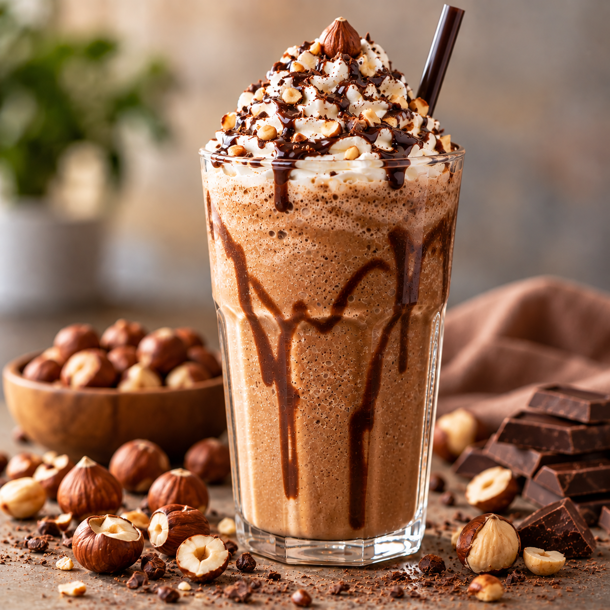 Hazelnut Frappe